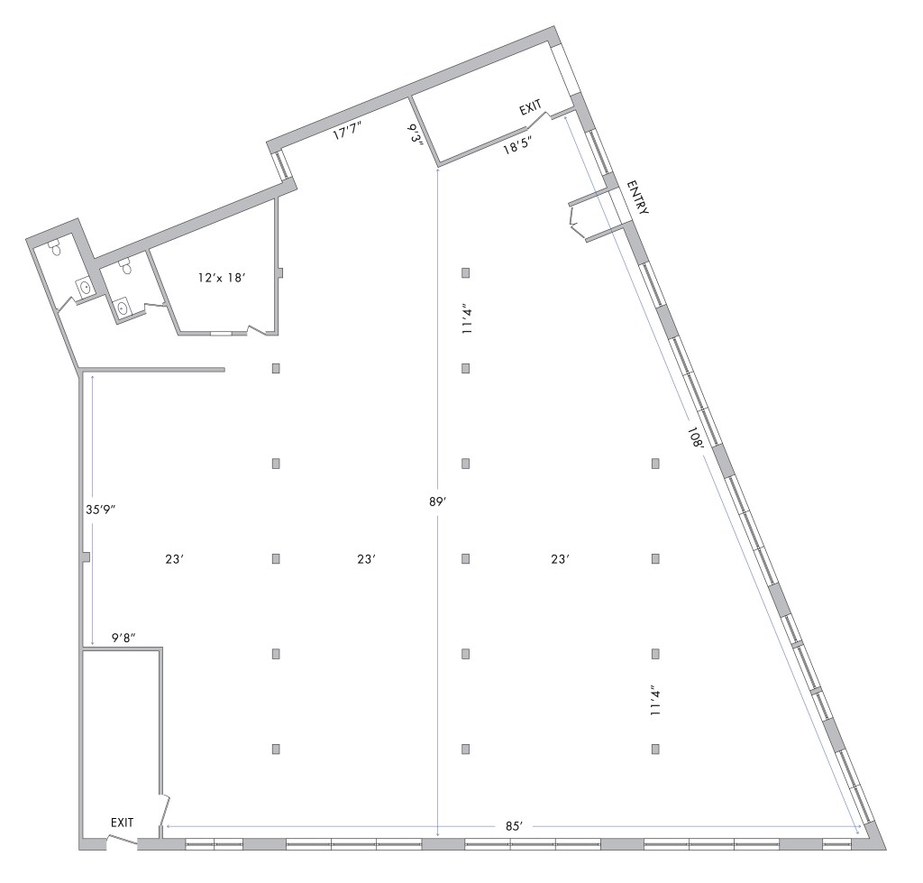 industrial – floor plans + layout design >illustration purposes ...
